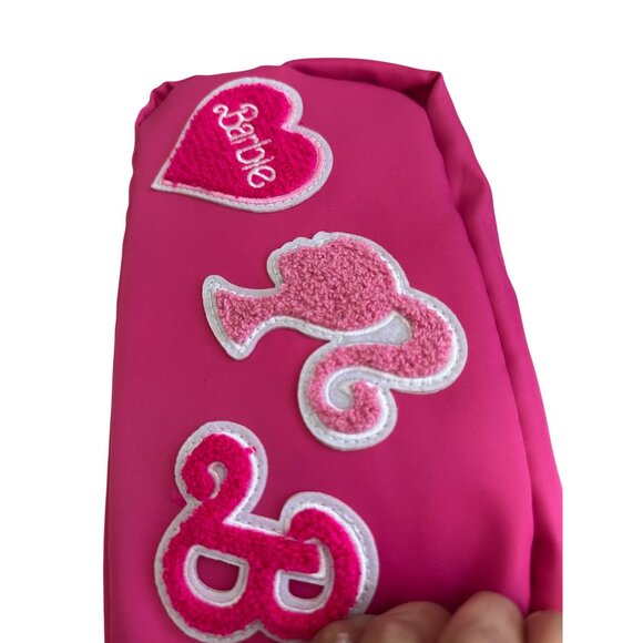 BARBIE Mattel Hot Pink Cosmetic Makeup Toiletry Travel Bag NEW NWT - Picture 7 of 7